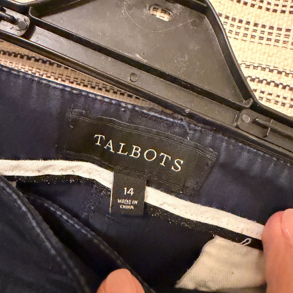 Talbots Navy Blue Trousers